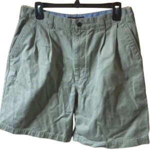 Tommy Hilfiger Golf Pleated Classic Chino Shorts, Size 34